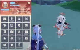 Genshin impact conta AR 57, 9 personagens 5 estrelas
