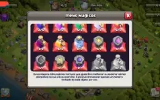 Clash Of Clans Cv 12, 90% Full, Com Skins E Level 140