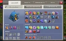 Clash Of Clans Cv 12, 90% Full, Com Skins E Level 140
