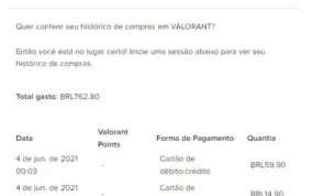 CONTA DE VALORANT FULL SKIN