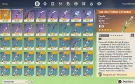 AR10 Alhaitham + Luz das folhas cortadas (Arma)
