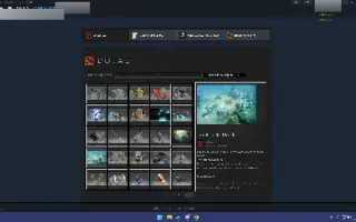 Conta steam com itens raros no Dota e no PUBG