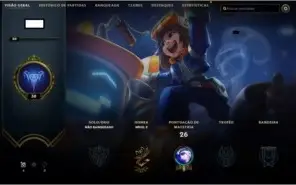 CONTA LVL 30 - UNRANKED - EMAIL NÃO VERIFICADO