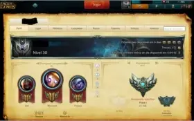 Conta lol prata 1
