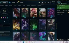 V > Conta 53 skins e 90 Champs tem Skin Yasuo