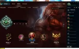 ACC LOL GOLD 180 SKINS (TODAS MÍTICAS E ULTIMATES)ALL CHAMPS
