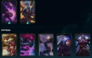 Conta Diamante LOL Skins Raras! (League Of Legends)