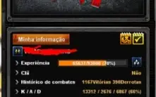 Conta pb 30% para capitao 1 itens para upar e varias armas .