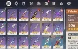Ar 46 Ayaka,Ganyu,Zhongli,Venti,Diluc,keqing, Falcão(Promo!)