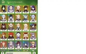 AR 59 com 45 personagens e 13 armas 5* e 91 tiros