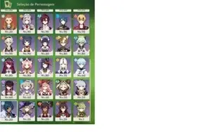 AR 59 com 45 personagens e 13 armas 5* e 91 tiros