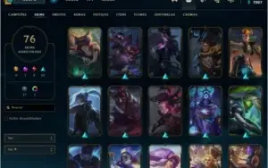 conta riven prestigio lol platina 4