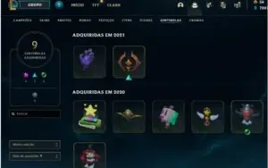conta riven prestigio lol platina 4