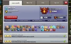 Clash of clans CV10 - Praticamente full