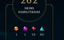 CONTA LEAGUE OF LEGENDS TODAS AS SKINS RARAS