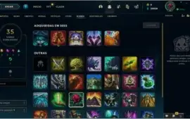 Conta LOL - Diamante IV, 61% de WR(E-MAIL NÃO VERIFICADO)