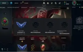 Conta LOL - Diamante IV, 61% de WR(E-MAIL NÃO VERIFICADO)