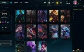 Conta 7 Skins Prestígio +  Vayne Ladra de Almas