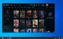 Conta league of legends lvl 200 - 81 skins - 1860 rp