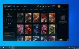 Conta league of legends lvl 200 - 81 skins - 1860 rp