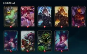 Conta LoL Prata I |91 skins | 93 campeões (conta de 2014)