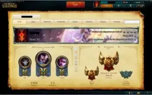 Conta [Gold 4] com Vayne Ladra de Almas e Lux Elementalista