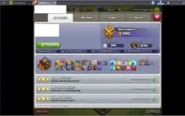Cv 10 FULL, Conta líder de clã level 6, A melhor do site!