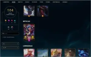 Conta League of Legends