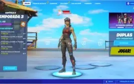 CONTA FORTNITE RENEGADE RAIDER 50+ SKINS E MUITO MAIS