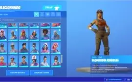 CONTA FORTNITE RENEGADE RAIDER 50+ SKINS E MUITO MAIS