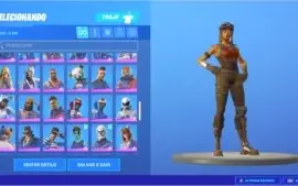 CONTA FORTNITE RENEGADE RAIDER 50+ SKINS E MUITO MAIS
