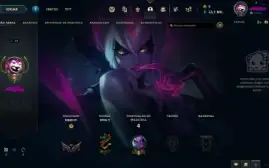 Conta Ferro 4 Lol - Skin Lee Sin Emissário Da Escuridão