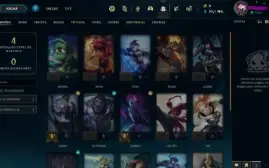 Conta Ferro 4 Lol - Skin Lee Sin Emissário Da Escuridão