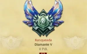 Conta LoL Diamante V / Muitas vitórias, poucas derrotas