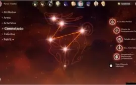 Conta genshin impact ar 55  6 personagens 5 estrelas