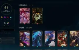 Conta Ouro 3 League of Legends