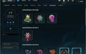 VENDO CONTA - LEAGUE OF LEGENDS
