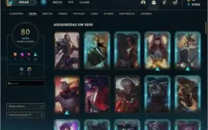 VENDO CONTA - LEAGUE OF LEGENDS