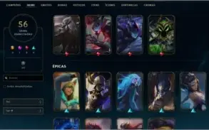 CONTA league of legends mediana (smurf/main)