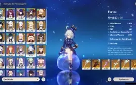 GENSHIN IMPACT - AR59 , 25T5, Furina, Shogun, kazuha, Venti,