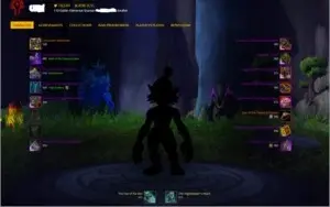 Conta com 18k+ Achiev e 277 Mounts