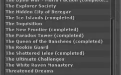 EK lvl 309 em Zunera