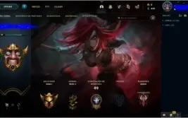 Conta lol Ouro 1 75 pdl, lvl 50, 2 skins