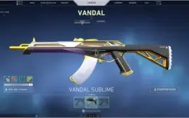 Conta valorant D1 ex IMORTAL 2, 170 reais gastos em skins