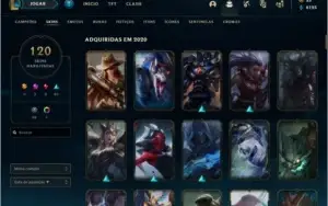 CONTA DE LOL PLATINA 4