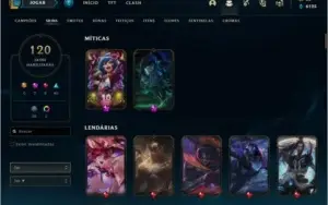 CONTA DE LOL PLATINA 4