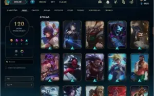 CONTA DE LOL PLATINA 4