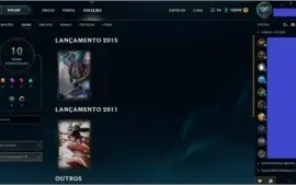 Conta LOL diamante