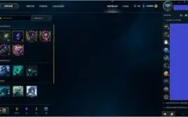 Conta LOL diamante