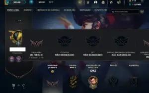 Ferro 2 com 150 Champs e 320 Skins + 20 Maestrias 7